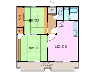 伊勢松本駅 徒歩13分 1階の物件間取画像